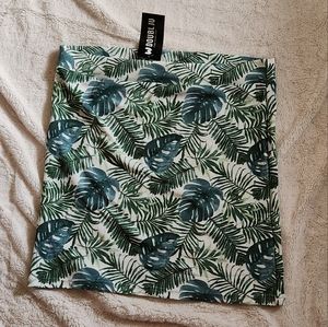 Doublju Women's Stretch Knit Bodycon Mini Skirt